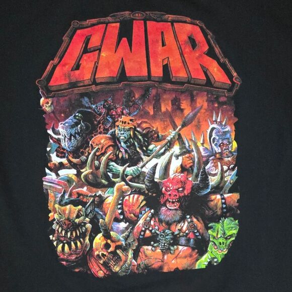 GWAR 2022 Tour Concert Shirt XXL Metal TEE Black Death Rager - Picture 3 of 7